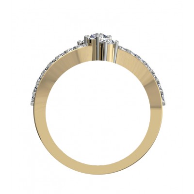 Appealing Diamond Solitaire ring